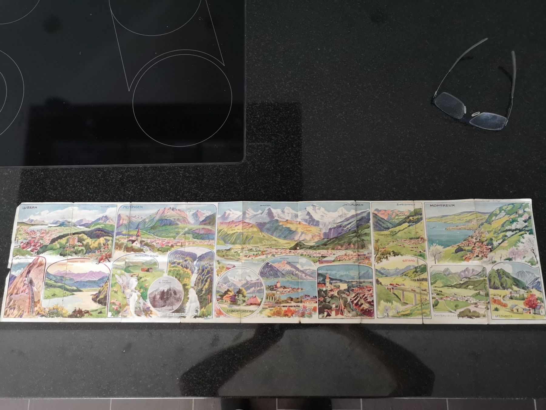 Documenti: Fahrplan Luzern Interlaken Div. 1907 – Usato da Anglikon venduto da magenbrot 2