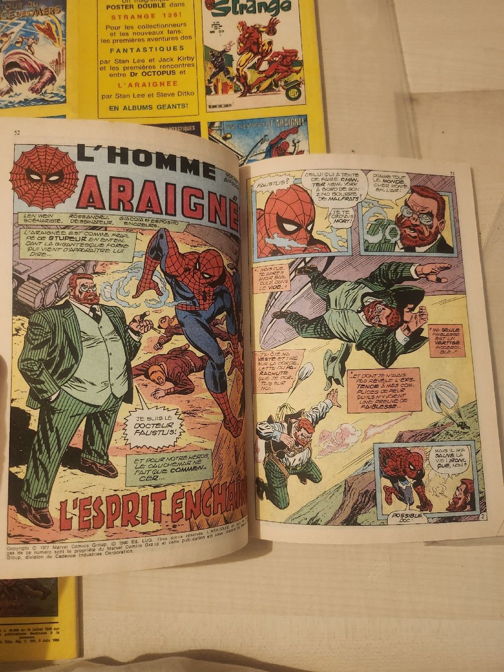 BD: Marvel comics lot de 04 articles – D'occasion à Romont FR par Alejandro111 2