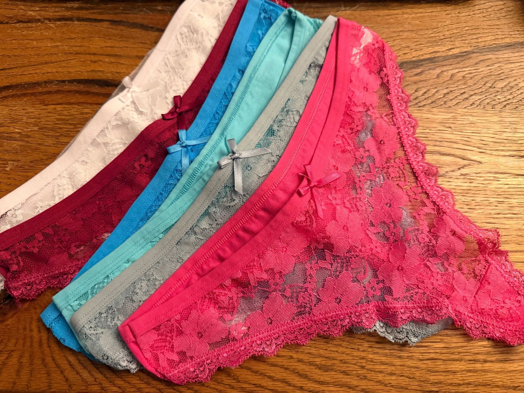 Altra biancheria intima: 6x String-Tanga-Unterwäsche-Spitzen-Sexy- Grösse S – Nuovo (secondo la descrizione) da Teufenthal AG venduto da MeineSchatztruhe
