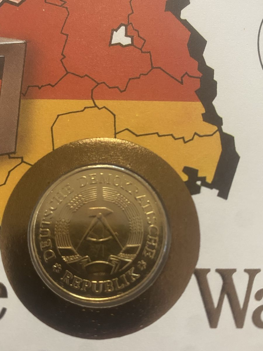 Tutti le monete: DDR 1990, Münzbrief – Nuovo (secondo la descrizione) da Muralto venduto da Alex1912 1
