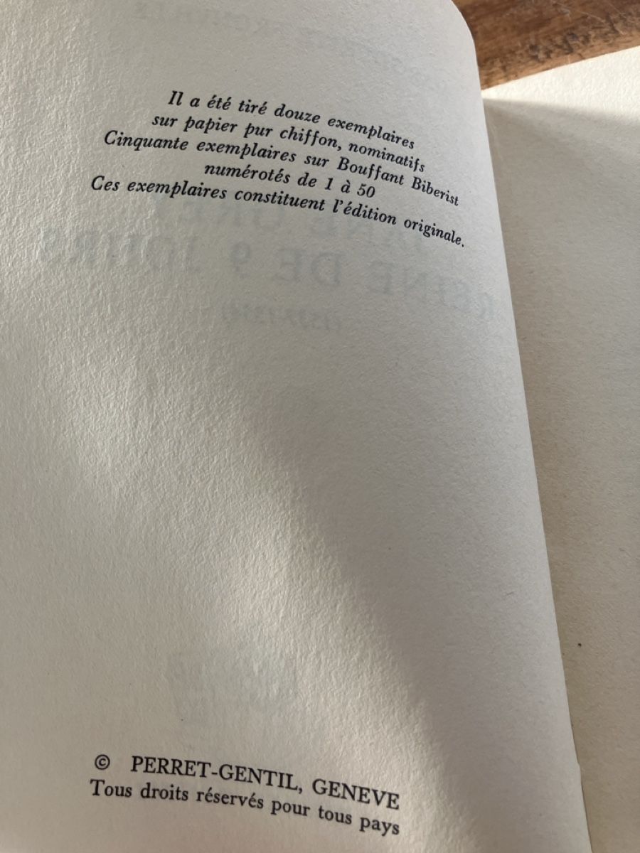 Libri: Jane Grey reine de 9 jours – Usato da Avenches venduto da Zurcal 3