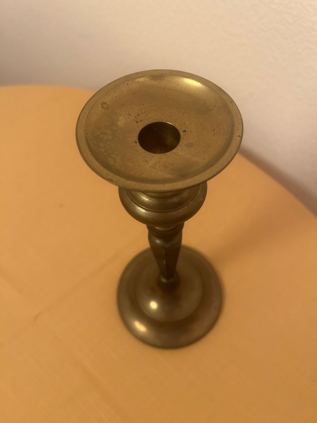 Kerzenständer: klassischer Vintage-Kerzenständer aus massivem Messing – Gebraucht aus Rorschacherberg von Svebe 8