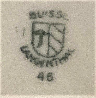 Coupes: Suppenschüssel Porzellan Langenthal 1946 farbiges Dekor TOP – D'occasion à Wangen b. Olten par Buntgemischt 6