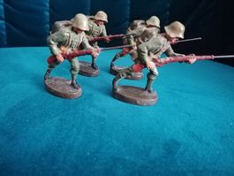 Elastolin Soldaten - 4 Stk. -
