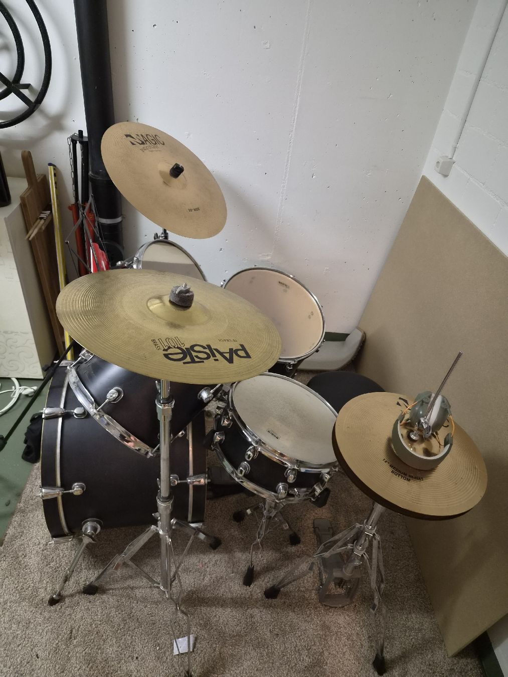 Paiste Musikinstrumente: Drum Kit Schlagzeug Paiste und Magic – Gebraucht aus Zufikon von Thomas_s