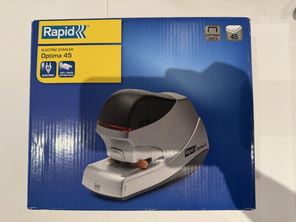 Tutti gli attrezzi: Tacker Rapid Optima 45, elektrischer Heftapparat – Nuovo (secondo la descrizione) da Richterswil venduto da jam_rwv8 5