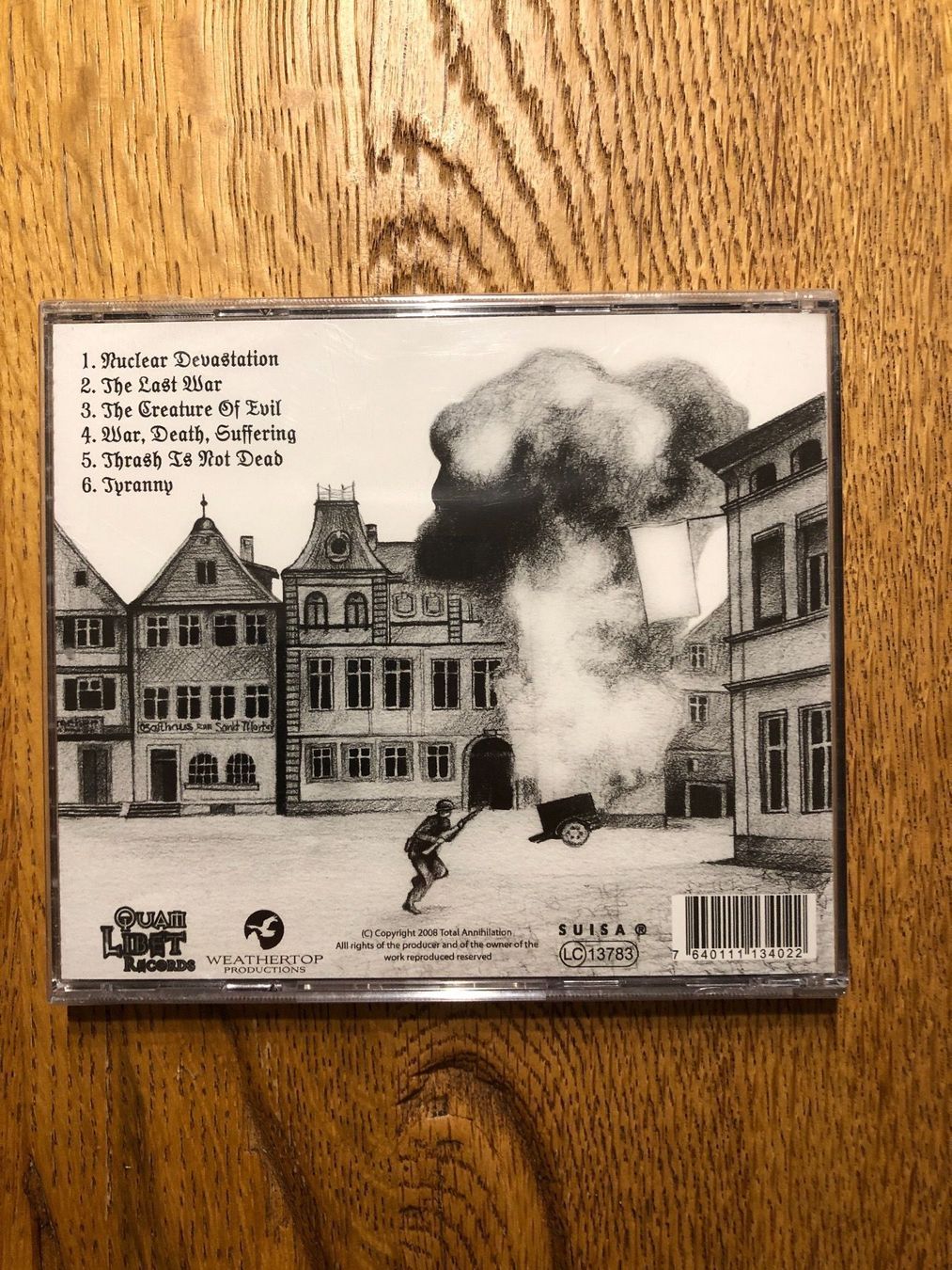 CD: Total Annihilation (SUISA - 2008) – Usato da Embrach venduto da rocky84 1