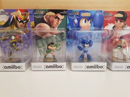 4x amiibo Smash Bros.
