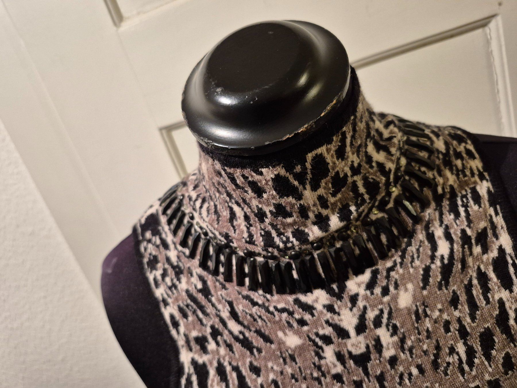 Roccobarocco Vestiti: Elegantes Mini-Kleid mit Leo-Muster, Grösse 36, ROCCOBAROCCO – Usato da Zürich venduto da Roberto040 1