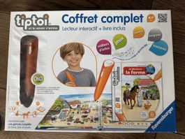 Tiptoi lecteur interactif + livre „la ferme“