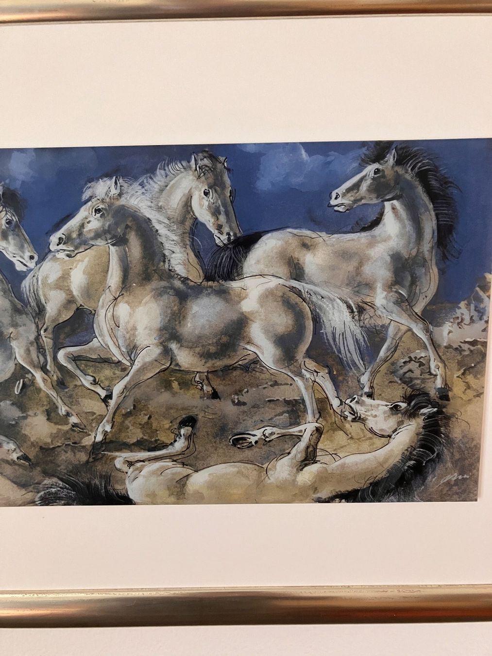 Poster & Bilder: Hans Erni Tanz der Neun Pferde – Gebraucht aus Zürich von Licht04 3