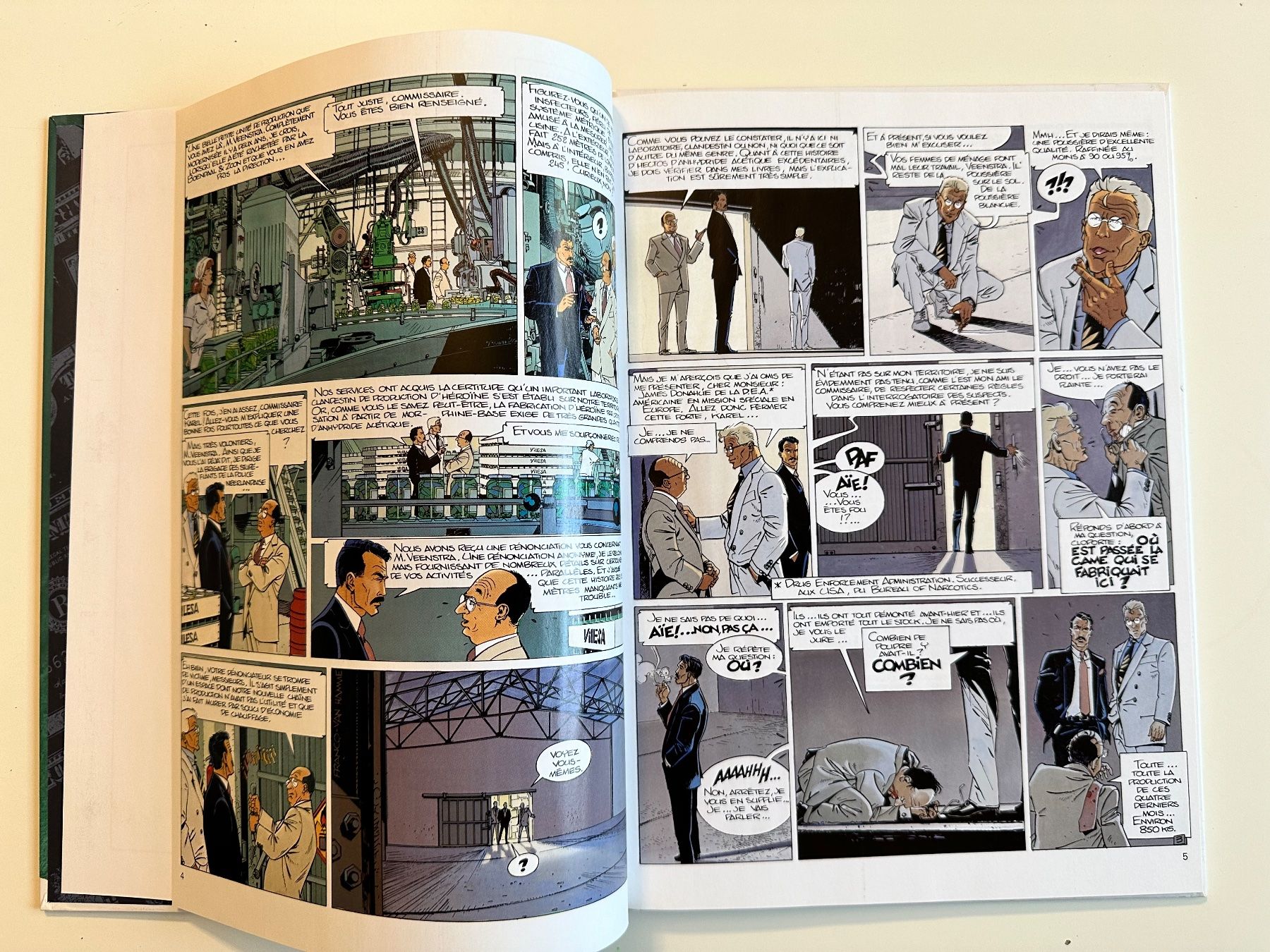 Comics: LARGO WINCH NO 6 - DUTCH CONNECTION - HARDCOVER – Gebraucht aus Münsingen von Ganjam 4