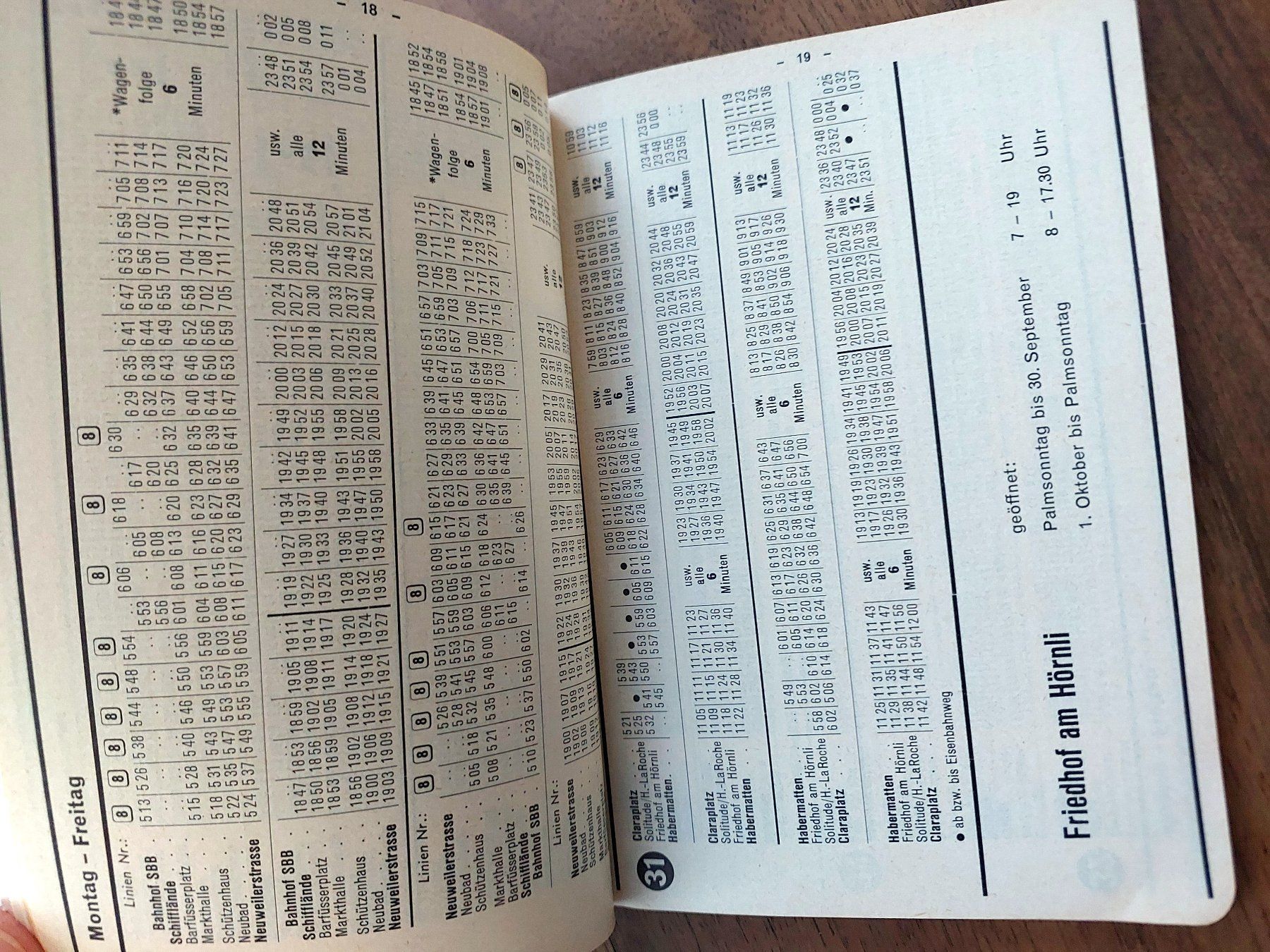 Libri: BVB Fahrplan 1972/73 – Usato da Schönenwerd venduto da Steidi 6