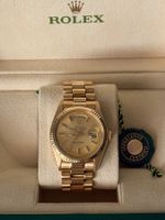 Rolex Day-Date 18K Full Gold Uhr mit Box