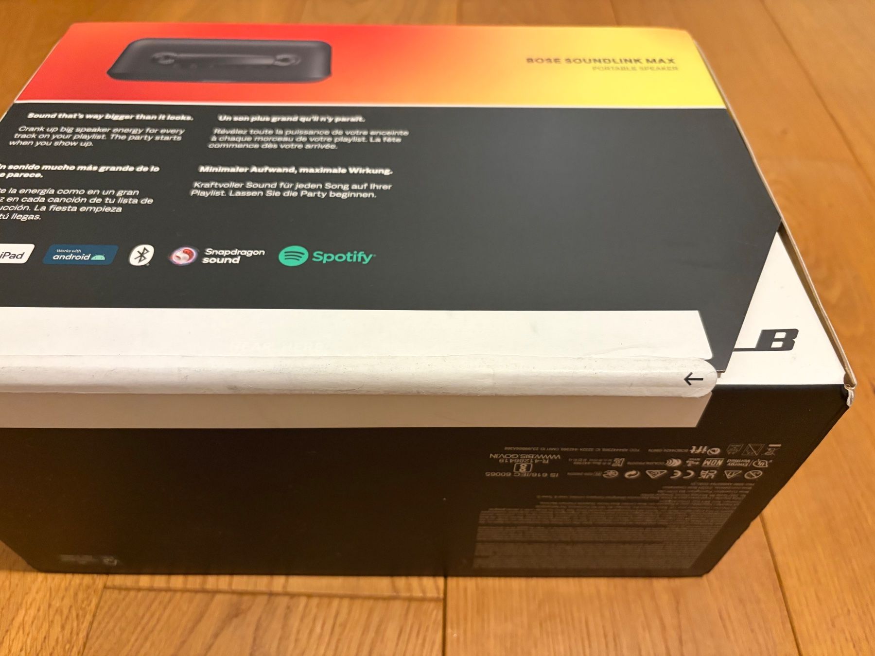 Casse acustiche: BOSE soundlink max - portable speaker 20h – Nuovo e nell'imballaggio originale da Sevelen venduto da Uwish 2