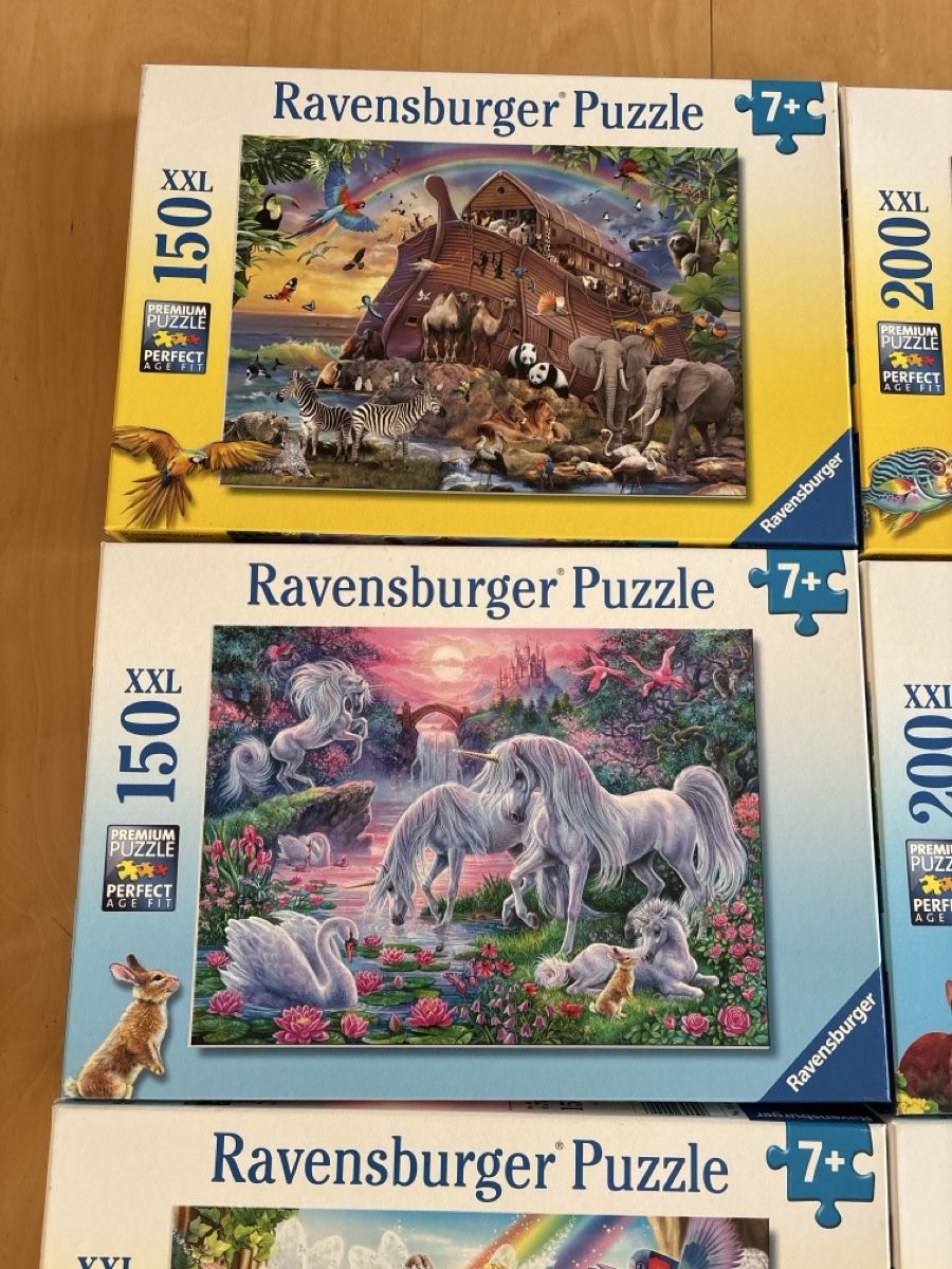 Ravensburger Puzzles: 6 RAVENSBURGER Puzzle 7/8 Jahre – Gebraucht aus Schaffhausen von Flellyti 1