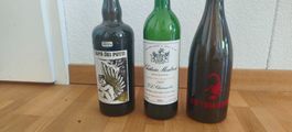 4 LEERE Flasche als Dekoration