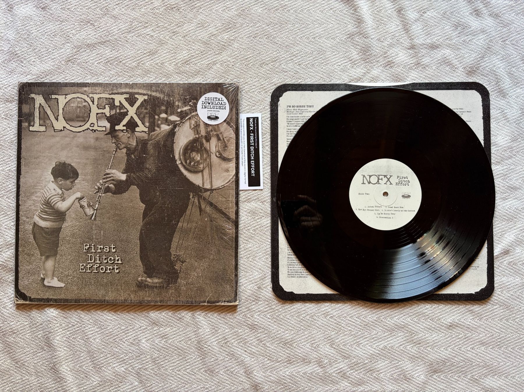 Dischi in vinile: NOFX – First Ditch Effort - Vinyl – Usato da Aarberg venduto da umearocks 1