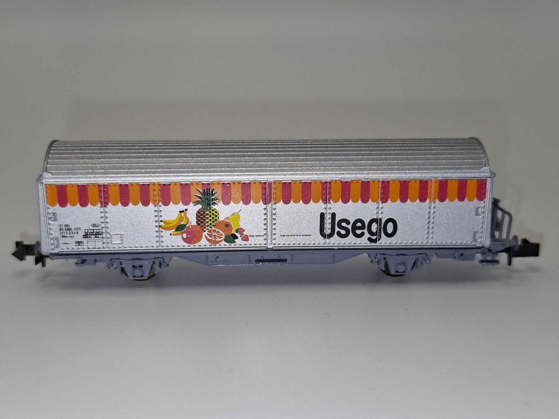 Roco Modellini di ferrovie: Roco 02326K SBB Schiebewandwagen "Usego" – Nuovo (secondo la descrizione) da Birr venduto da waruco