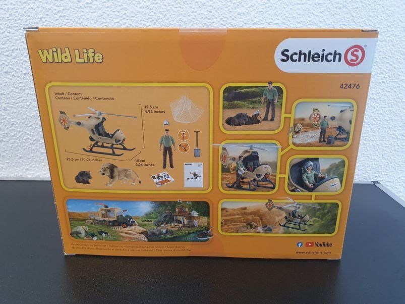 Schleich Giocattoli: Neu - Schleich - Helikopter Tierrettung – Nuovo e nell'imballaggio originale da Dagmersellen venduto da Jarsetz_Restposten 1