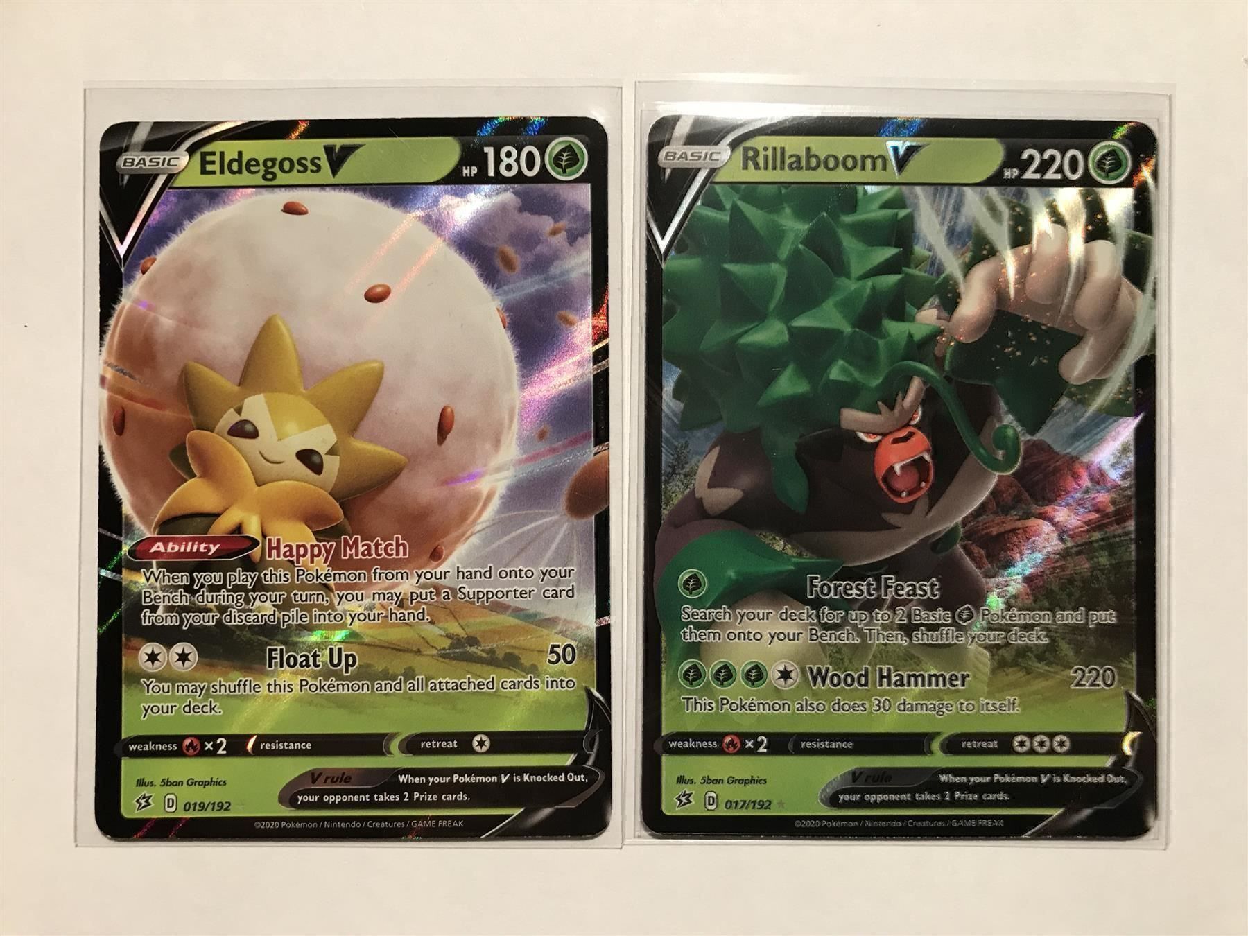 Pokémon Sammelbilder & Trading cards: V Set: Eldegoss & Rillaboom – Neu (gemäss Beschreibung) aus Hagendorn von Pokecollectorch