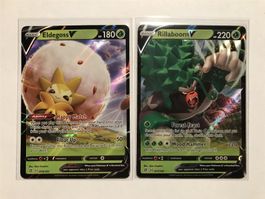 V Set: Eldegoss & Rillaboom