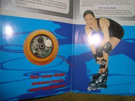 Speedmeter Microsport In-Line Skate Timer shoes 78mm Rollen