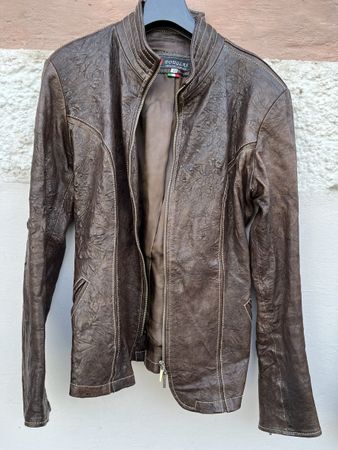 Lederjacke Lammnappa