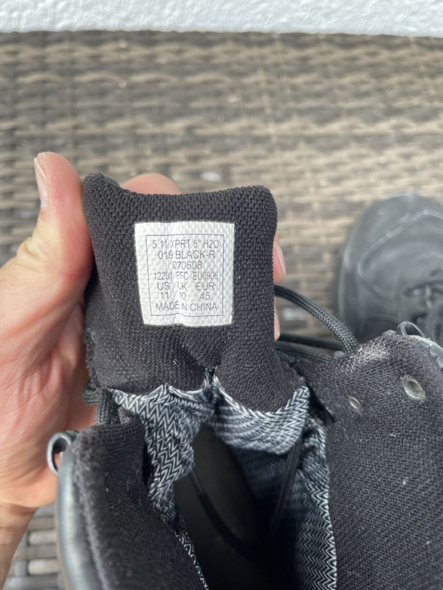 Scarpe da uomo: Schwarze Einsatzstiefel – Usato da Rodersdorf venduto da fris01 5