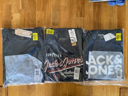 Jack Jones T-Shirts XXL 3 Stück Neu und Original verpackt