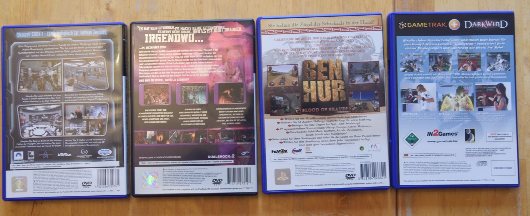 Giochi: Darkwind + Ben Hur + Extermination + Voyager (CIB) – Usato da Frenkendorf venduto da gelbeZinnie 3
