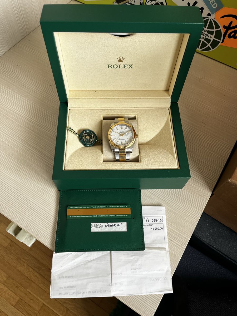 Rolex Orologi: Rolex Datejust 126333 Two-Tone 41mm – Usato da Genève venduto da 3M_JR 1