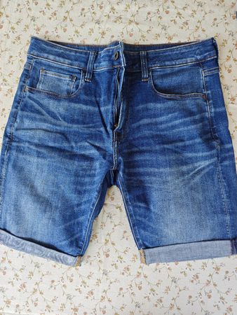 G-Star Raw 3301 Slim Shorts denim blau Grösse 31