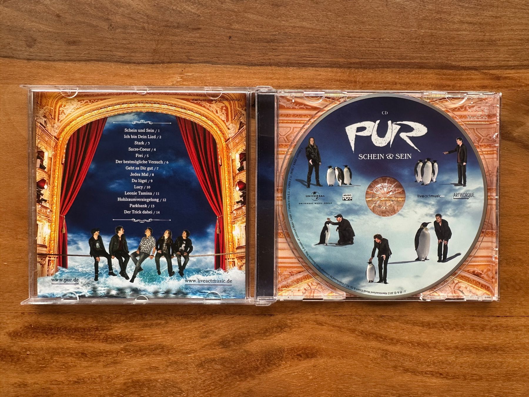 CD: Pur - Schein & Sein – Usato da Horgen venduto da flyingpenguin2000 1
