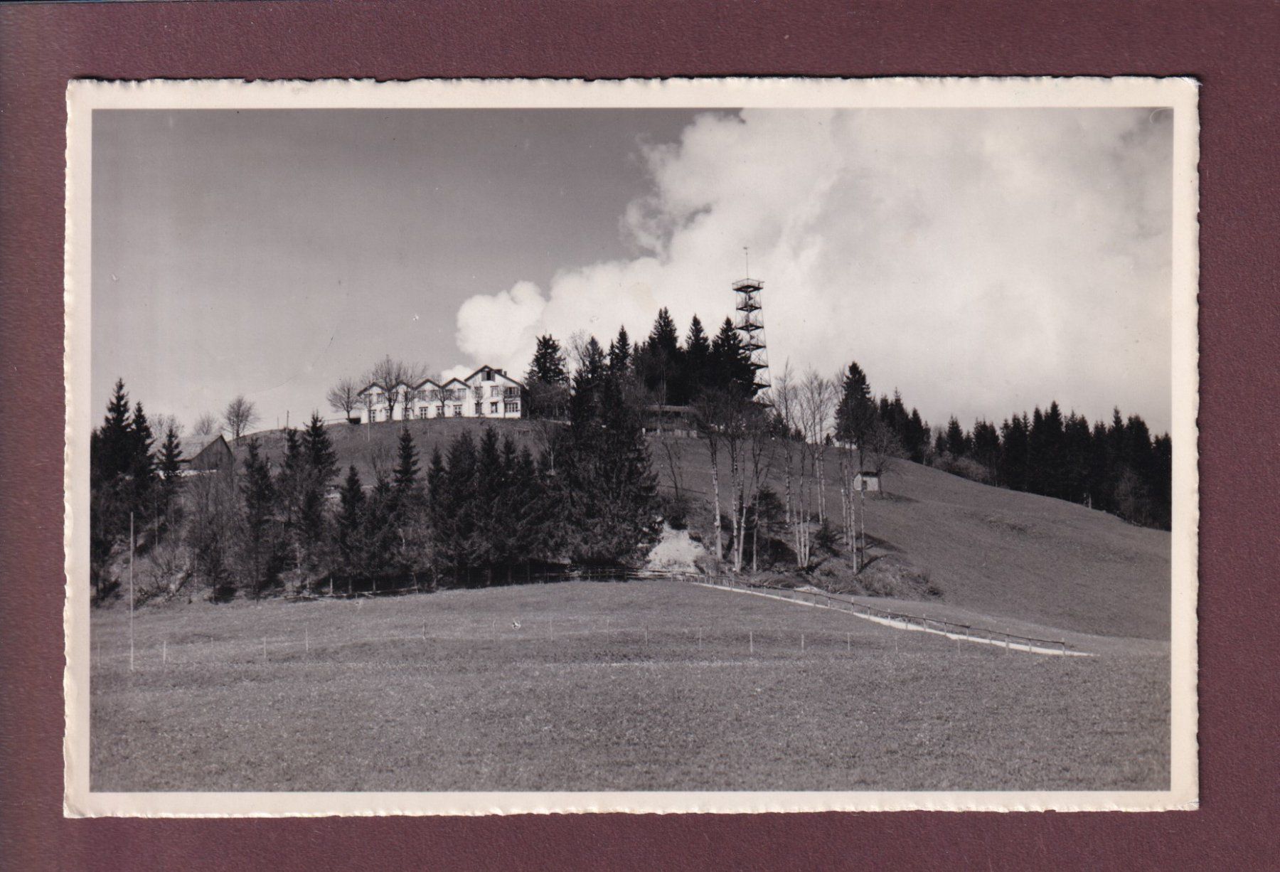 Cartoline postali: BACHTEL-KULM – Usato da Pully venduto da nicecards