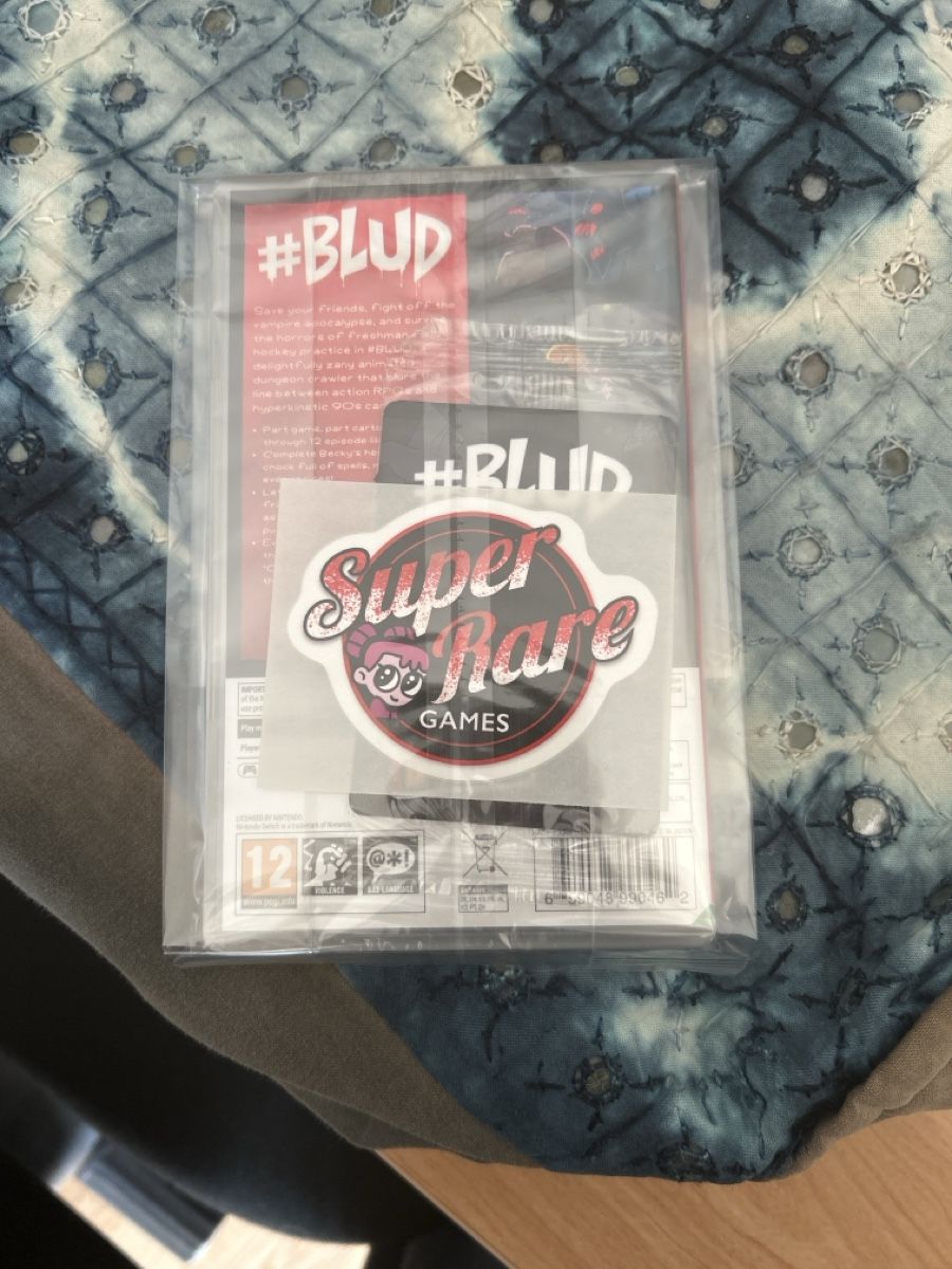 Giochi: #BLUD switch Super Rare Games SEALED – Nuovo e nell'imballaggio originale da Bellinzona venduto da Yoichi 1