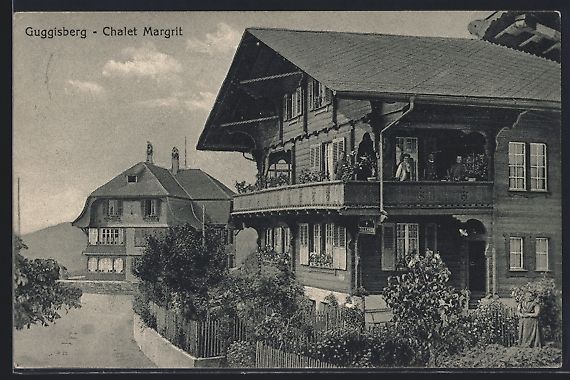 Cartes postales: AK Guggisberg, Chalet Margrit, 1917 – D'occasion à Berlin par bartko-reher