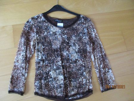 Shirt in Blusenstoff ein Traum 38-40