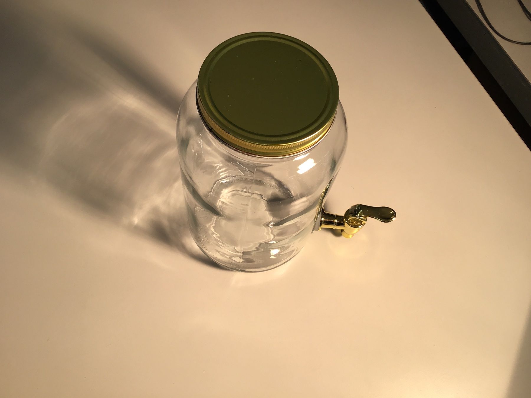 Gläser: Getränkespender Glas mit Zapfhahn – Gebraucht aus Dübendorf von sdbu-frappant 2