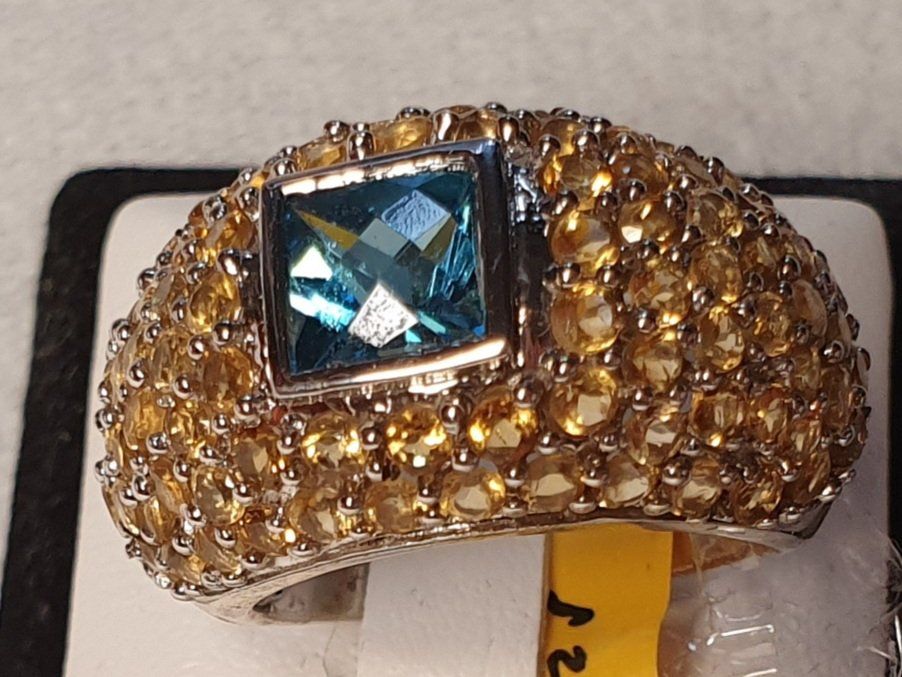Anelli: Safir Fingerring – Nuovo (secondo la descrizione) da Zürich venduto da adriben 2