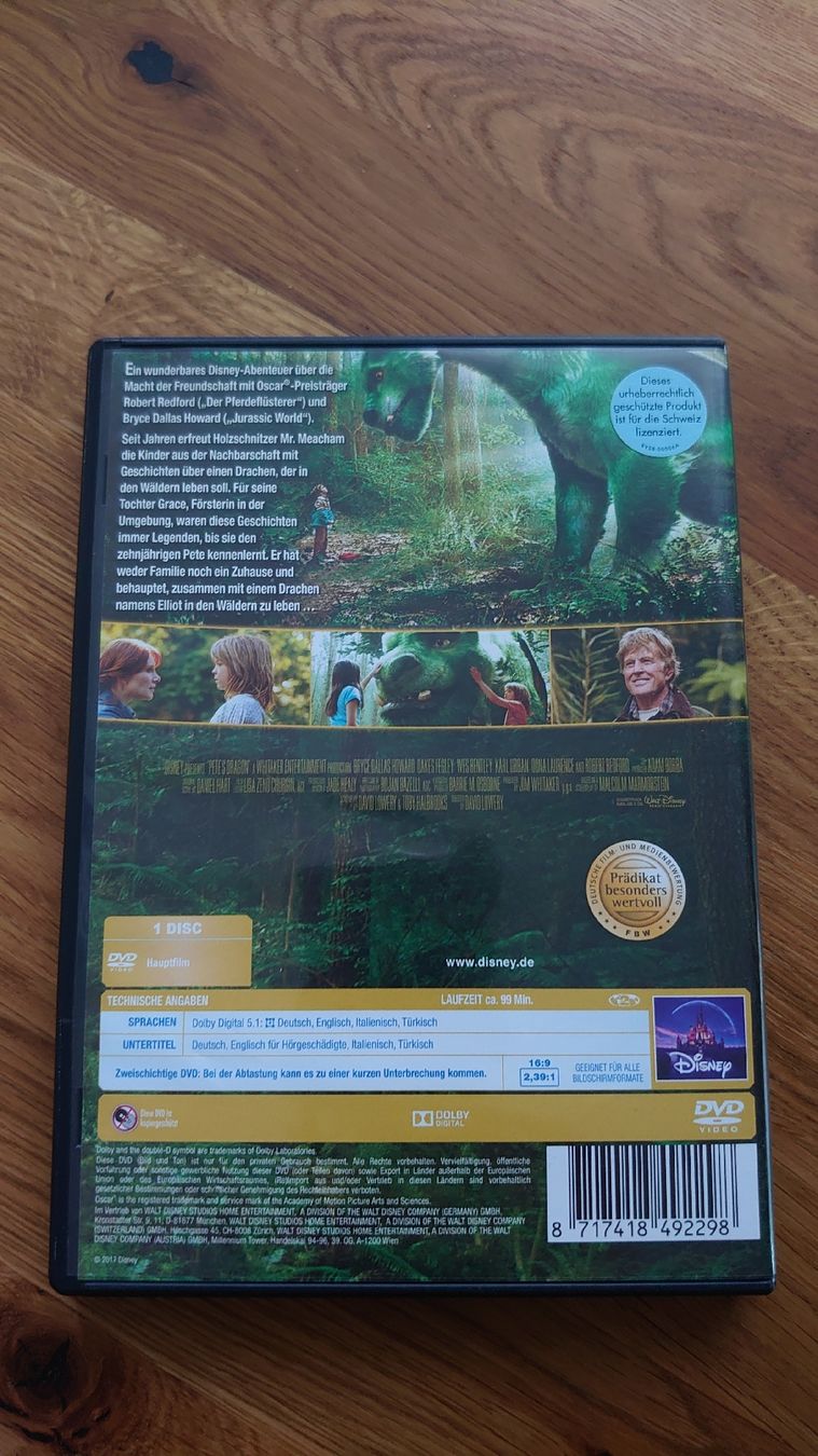 Tutti i DVDs: Elliot der Drache – Usato da Pfäffikon SZ venduto da Wild0 1