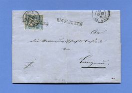 Archivfrischer Brief von Riggisberg nach Langnau