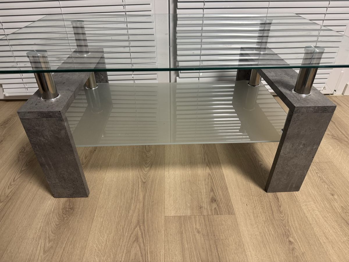 Conforama Tavoli: Table Basse en verre – Usato da Avenches venduto da ale_8js2 2