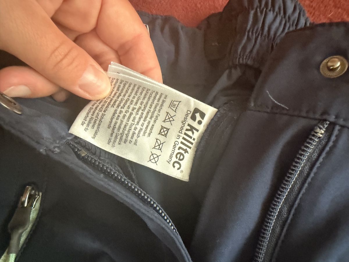 Killtec Hosen: Killtec ZIP off  hiking pants dark grey size 10 – Gebraucht aus Männedorf von iza04 6