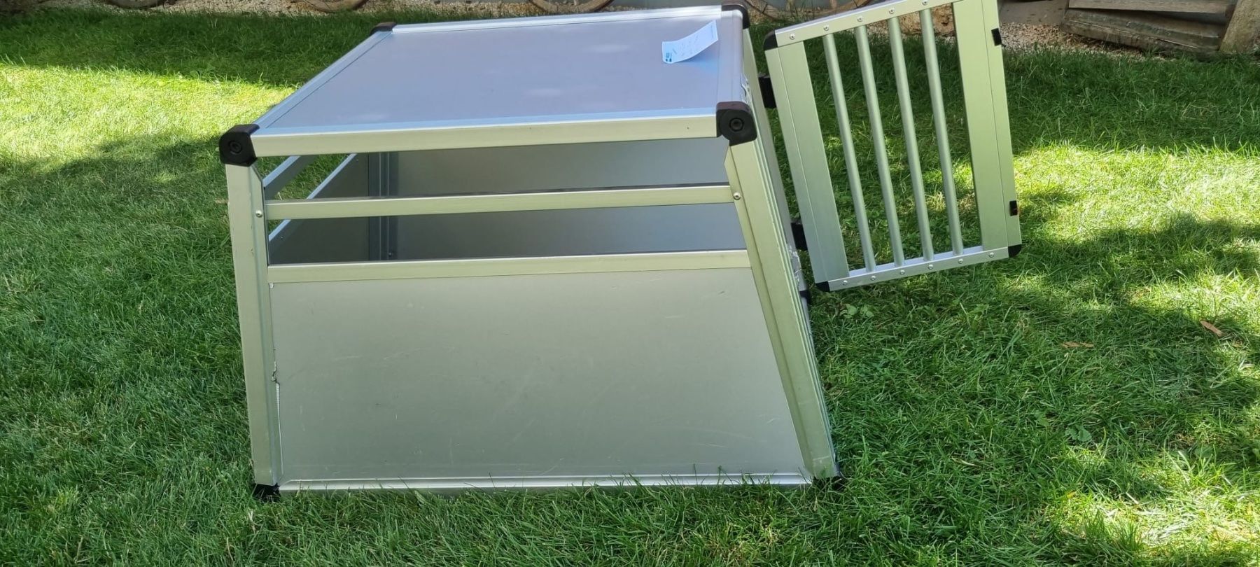 Cages, transport & sécurité: Hundetrasportbox Alu – D'occasion à Rheinfelden par RoliUrsi 3