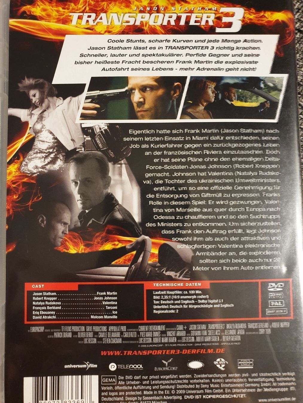 Tutti i DVDs: Transporter the Mission & Transporter 3 – Usato da Felben-Wellhausen venduto da Brummbaer90 3