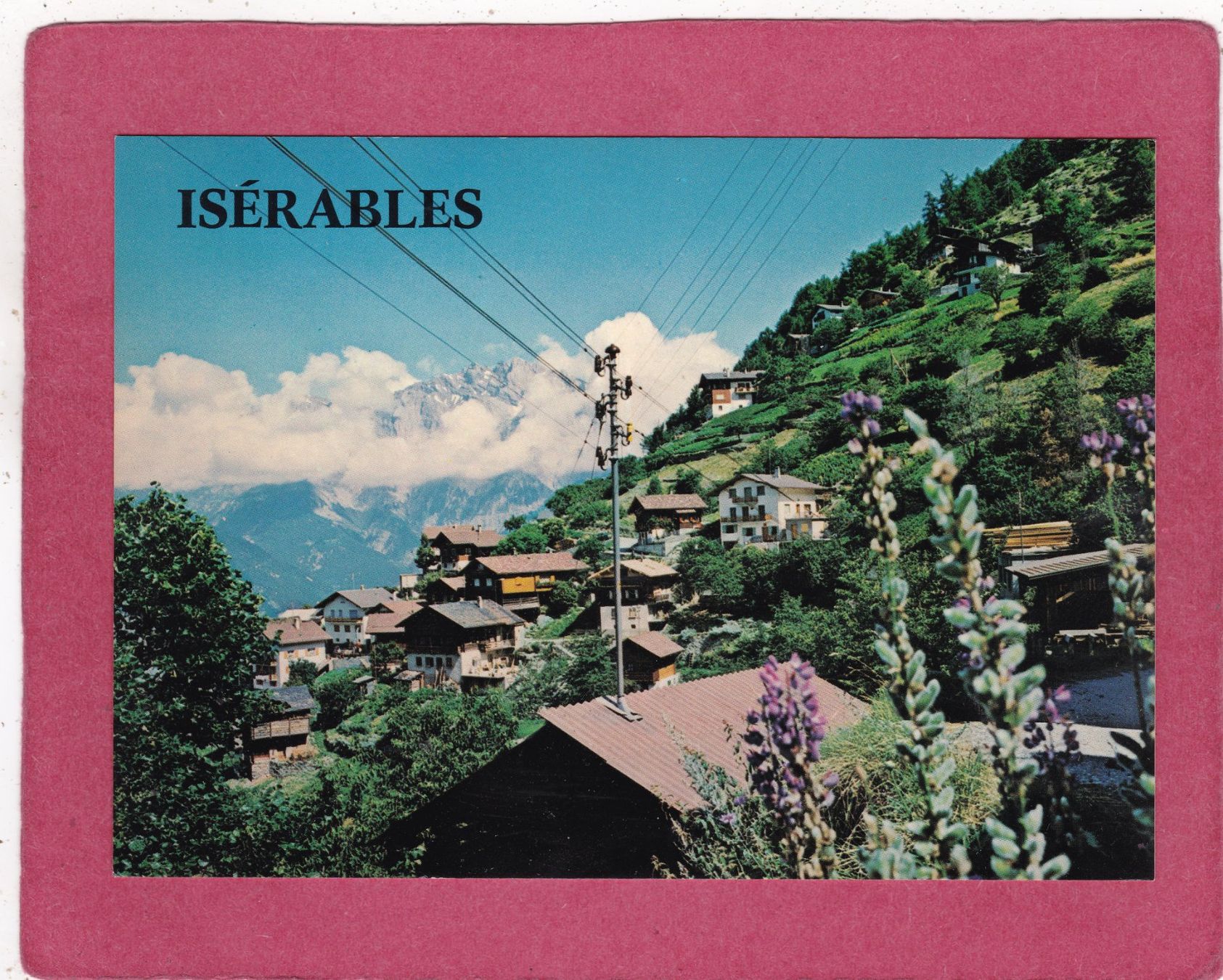 Ansichtskarten: Isérables – Gebraucht aus Herisau von Lisegrat2008