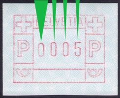 ATM 7_ZIFFERN-MISCHTYP 2_Oooo von BERN 25 ! **