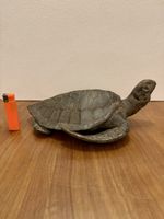 Lebensechte Wasser Schildkröte 🐢 Metall 30x22 feine Details