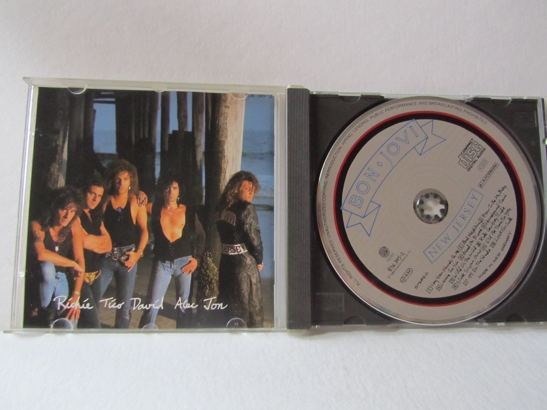 CD: CD Bon Jovi, New Jersey – Usato da Weiningen ZH venduto da dietsch57 2